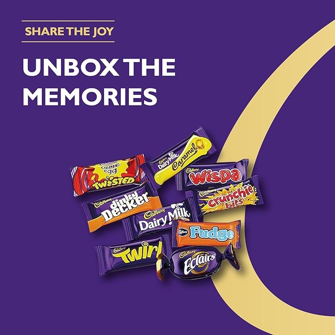 Cadbury Heroes Chocolate Bulk Share Box, Assorted Mini-Size Milk Chocolate Bars, Great for Gifting, 2 kg (Pack of 1) - Image 5